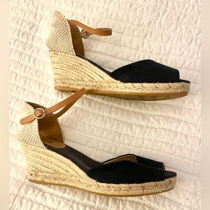 Kanaa Espadrille Navy Wedge